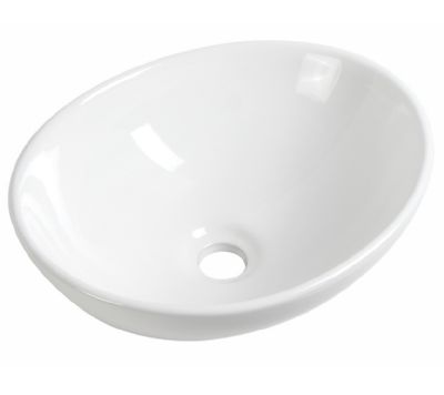 TAILORED PISA OVAL COUNTER TOP/SIT-ON CERAMIC BASIN/BOWL, 4076 (TB)